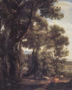 Claude Lorrain Landscape with a Goatherd (mk17) oil painting on canvas